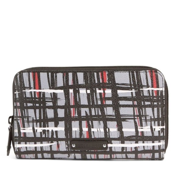 NEW ~ VERA BRADLEY Accordion Wallet Art Plaid - Picture 2 of 8